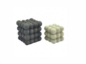 18672 2li Set Toplu Dekor Vizon Ladin 17x17cm